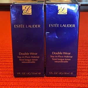 Set of 2 Estee Lauder Double Wear Foundation